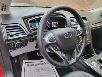 2018 Ford Fusion Hybrid Titanium - Leather Heated Seat - Backup Camera  - Bluetooth - NO Accident - Clean Title - All Serviced.... - Photo 20 - Wood Dale, IL 60191