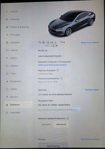 2015 Tesla Model S 85D AWD  -- 1 OWNER -- Save $$ photo