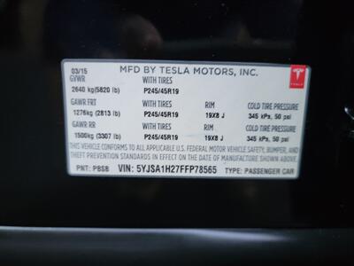 2015 Tesla Model S 85D AWD -- 1 OWNER -- Only 56K Mile - 7 Passengers  - Save $$$ on Gas - Charge & Drive - Panorama Roof - Auto Pilot - NO Accident - Clean Title - $4,000 Tax Credit already taken off the List Price - Photo 41 - Wood Dale, IL 60191