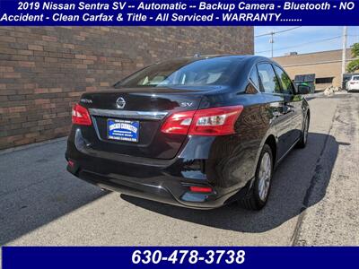2019 Nissan Sentra SV -- Only 40K Miles -- One Owner -  Backup Camera - Bluetooth - Clean Title - All Serviced - WARRANTY