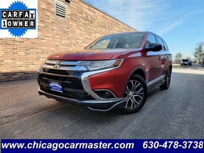 2016 Mitsubishi Outlander ES  AWD  -- Only 77K Miles -- 3rd Row Seat -  Bluetooth - NO  Accident - Clean Title - All Serviced - Photo 1 - Wood Dale, IL 60191