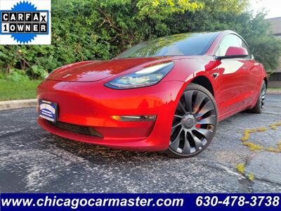 2021 Tesla Model 3 Dual Motor Performance AWD - 1 Owner -  265  Miles on Full Charge - Full-Self Driving Computer - Autopilot - Performance Brakes - Cold Weather Package - 20