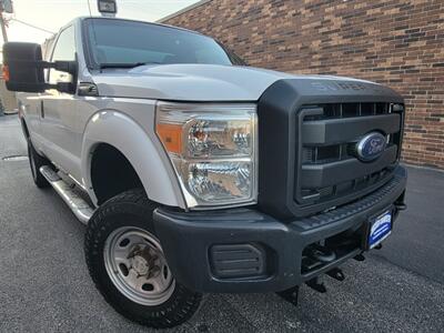 2013 Ford F-250 Super Duty  4X4 XL --- 6.2L Flex Fuel V8 385hp --  Snow Plow Ready - 8ft Long Bed - Backup Camera - Fiberglass Utility Topper - All Serviced - Clean Title - Photo 34 - Wood Dale, IL 60191