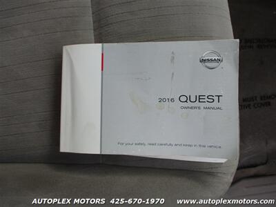 2016 Nissan Quest 3.5 SV   - Photo 17 - Lynnwood, WA 98036