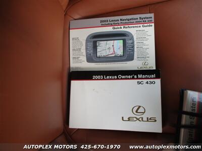 2003 Lexus SC  - LOW MILES - Photo 40 - Lynnwood, WA 98036