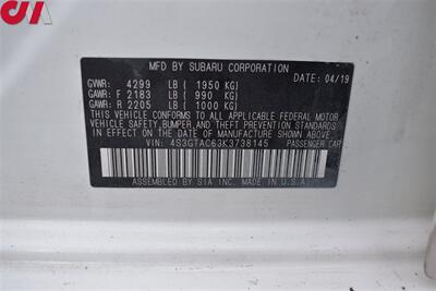 2019 Subaru Impreza Premium AWD 2.0i 4dr Wagon! Rear View Camera! Apple CarPlay & Android Auto! Heated Seats! Cruise Control! Trunk Cargo Cover! Roof Rails! 28MPG City! 36MPG Hwy! - Photo 29 - Portland, OR 97266