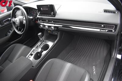 2022 Honda Civic Sport  4dr Hatchback CVT Adaptive Cruise Control! Lane Assist! Collision Prevention! Triple Angle Backup Camera! Bluetooth! Sport & Eco Mode! Trunk Cargo Cover! - Photo 12 - Portland, OR 97266