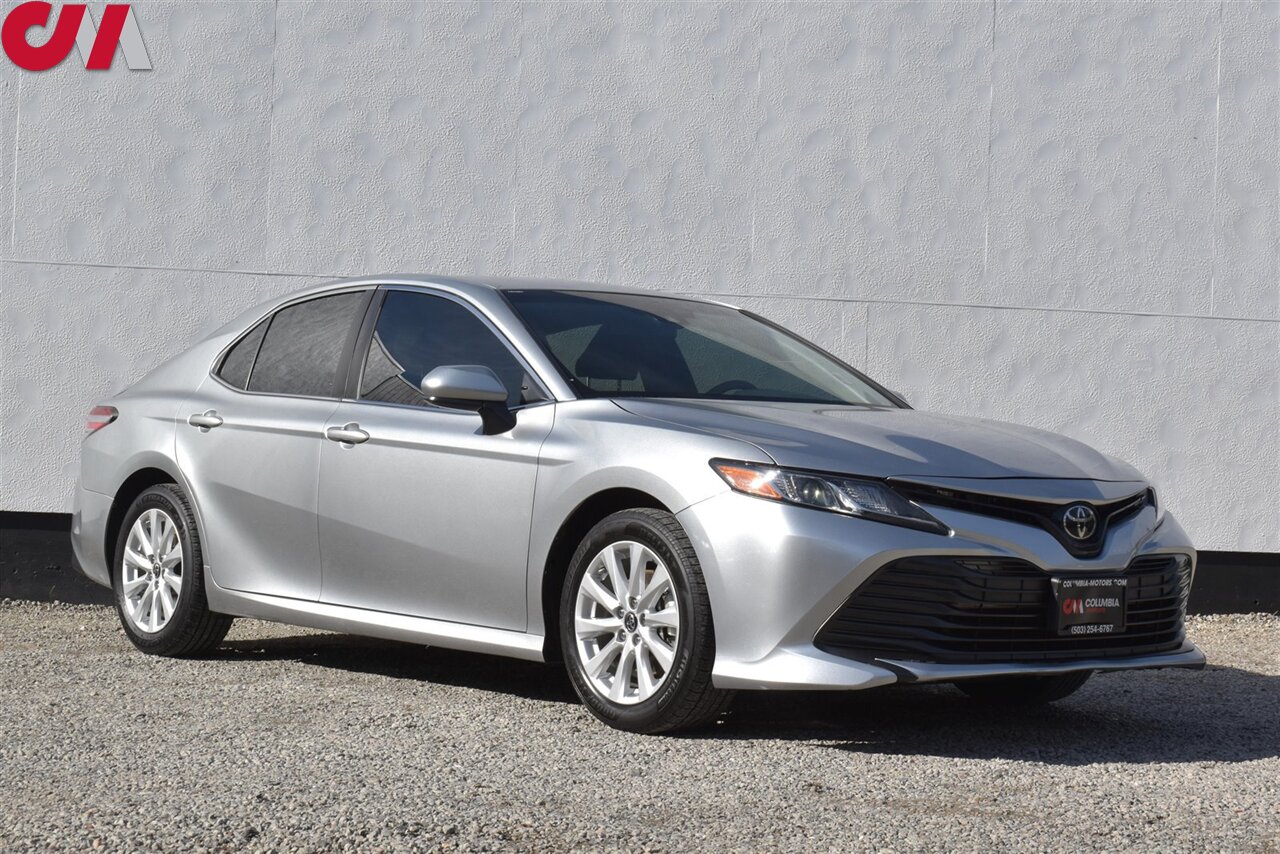 2018 Toyota Camry LE  4dr Sedan! 28 City Mpg! 39 Hwy Mpg! Toyota Safety Sense-P:Pre-Collision Sys w/Pedestrian Detection! Dynamic Radar Cruise Control! Lane Assist! Back Up Camera! Bluetooth! - Photo 1 - Portland, OR 97266