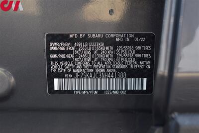 2022 Subaru Forester Sport AWD 4dr Crossover! EyeSight Assist! X-Mode! SI-Drive! Blind Spot Monitor! Back-Up Camera! Apple CarPlay! Android Auto! Heated Seats! Sunroof! All Weather Mats! Power Liftgate! Roof Rails! - Photo 34 - Portland, OR 97266