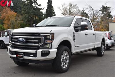 2020 Ford F-350 Platinum  Platinum Crew Cab Long Box 4WD4dr Crew Cab Lane Assist! Heated & Cooled Leather Seats! Bluetooth! 360 Camera Coverage! Tow PKG! Sunroof! - Photo 8 - Portland, OR 97266