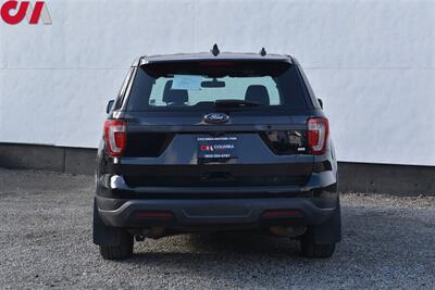 2018 Ford Explorer Police Interceptor Utility  AWD 4dr SUV! Certified Calibration! Back Up Camera! Parking Assist Sensors! Driver Side Spotlight! Bluetooth/USB/Aux-In! Heavy Duty Dash Mount! - Photo 4 - Portland, OR 97266