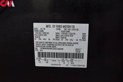 2018 Ford Explorer Police Interceptor Utility  AWD 4dr SUV! Certified Calibration! Back Up Camera! Parking Assist Sensors! Driver Side Spotlight! Bluetooth/USB/Aux-In! Heavy Duty Dash Mount! - Photo 31 - Portland, OR 97266