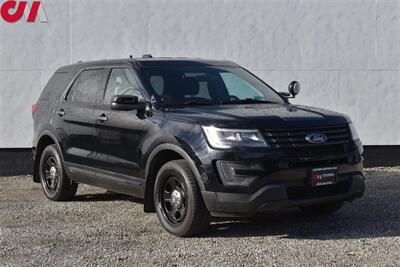 2018 Ford Explorer Police Interceptor Utility  AWD 4dr SUV! Certified Calibration! Back Up Camera! Parking Assist Sensors! Driver Side Spotlight! Bluetooth/USB/Aux-In! Heavy Duty Dash Mount! - Photo 1 - Portland, OR 97266