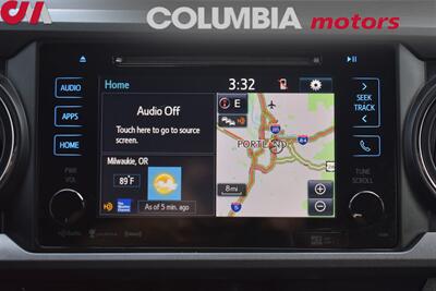 2018 Toyota Tacoma TRD Off-Road  4x4 4dr Double Cab 5.0 ft SB! Toyota Safety Sense! Dynamic Radar Cruise Control! Lane Assist! Back-Up Camera! 4H & 4L! Bluetooth! GPS Navigation! Qi Wireless Charger! Pathfinder AT Tires! - Photo 21 - Portland, OR 97266