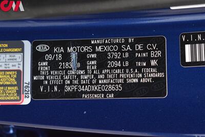 2019 Kia Forte S  4dr Sedan! 30 City MPG! 40 Hwy MPG! Back Up Camera! Lane Assist! Sport Drive Mode! Apple CarPlay! Android Auto! All Weather Floor Mats! - Photo 32 - Portland, OR 97266