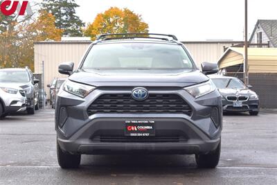 2022 Toyota RAV4 Hybrid LE  AWD 4dr SUV! Toyota Safety Sense 2.0! Blind Spot Monitor! Lane Assist! Rear View Camera! Lane Assist! 41 City MPG! 38 HWY MPG! Bluetooth! Trail/Sport/Eco/EV Modes! - Photo 7 - Portland, OR 97266