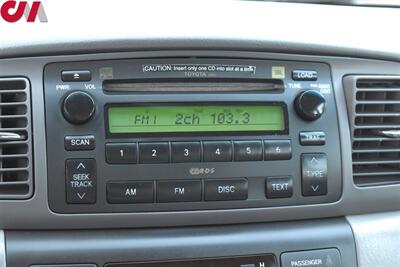 2005 Toyota Corolla LE 4dr Sedan! AM/FM stereo with CD player! Front Wheel Drive! Dual Front Airbags! Anti-Lock Brakes! Child Safety Rear Door Locks! Comfortable Interior! Power Windows & Locks! - Photo 17 - Portland, OR 97266