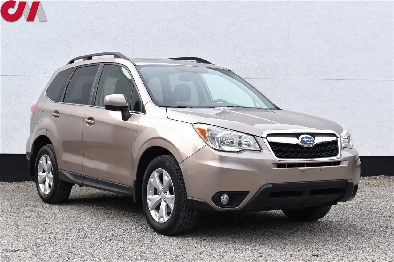 2015 Subaru Forester 2.5i Limited  AWD 4dr Wagon! X-Mode! Back-Up Camera! Bluetooth w/ Steering Wheel Controls! Cruise Control! Heated Leather Seats! All Weather Mats! - Photo 1 - Portland, OR 97266