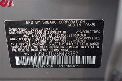 2025 Subaru Forester Touring Hybrid AWD 4dr Crossover! EyeSight Driver Assist Technology! 360° Surround View Camera! Heated And Ventilated Front Seats! Heated Rear Seats! Apple Carplay! Android Auto! - Photo 37 - Portland, OR 97266