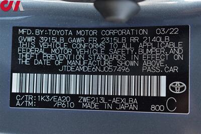 2022 Toyota Corolla Hybrid LE  LE 4dr Sedan**BY APPOINTMENT ONLY**Rear View Camera! Adaptive Cruise Control! Bluetooth! EV Mode! Heated Leather Seats! - Photo 31 - Portland, OR 97266
