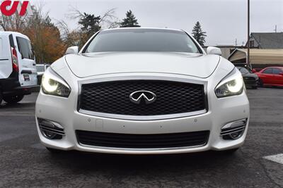 2016 INFINITI Q70 3.7  4dr Sedan 360 Camera View! Parking Assist! Heated Leather Seats & Steering Wheel! Bluetooth! Sport, Eco, & Snow Modes! Sunroof! 2 Keys Included! - Photo 7 - Portland, OR 97266