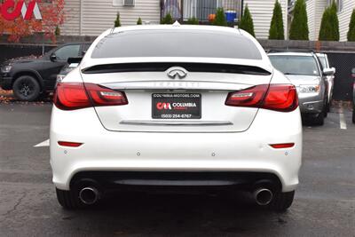 2016 INFINITI Q70 3.7  4dr Sedan 360 Camera View! Parking Assist! Heated Leather Seats & Steering Wheel! Bluetooth! Sport, Eco, & Snow Modes! Sunroof! 2 Keys Included! - Photo 4 - Portland, OR 97266