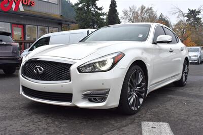 2016 INFINITI Q70 3.7  4dr Sedan 360 Camera View! Parking Assist! Heated Leather Seats & Steering Wheel! Bluetooth! Sport, Eco, & Snow Modes! Sunroof! 2 Keys Included! - Photo 8 - Portland, OR 97266