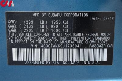 2018 Subaru Impreza Sport AWD 2.0i 4dr Wagon 5-Speed Manual! Back Up Camera! Traction Control! Apple CarPlay! Android Auto! Heated Seats! - Photo 31 - Portland, OR 97266