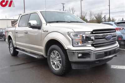 2018 Ford F-150 Lariat  4x4 XLT 4dr SuperCrew 5.5ft Bed Heated & Cooled Leather Seats! Apple Carplay! Android Auto! Wifi HotSpot! Backup Camera! Tailgate Steps with Lift Assistance! Lo-Pro Bed Cover! Very Spacious Cabin! - Photo 1 - Portland, OR 97266