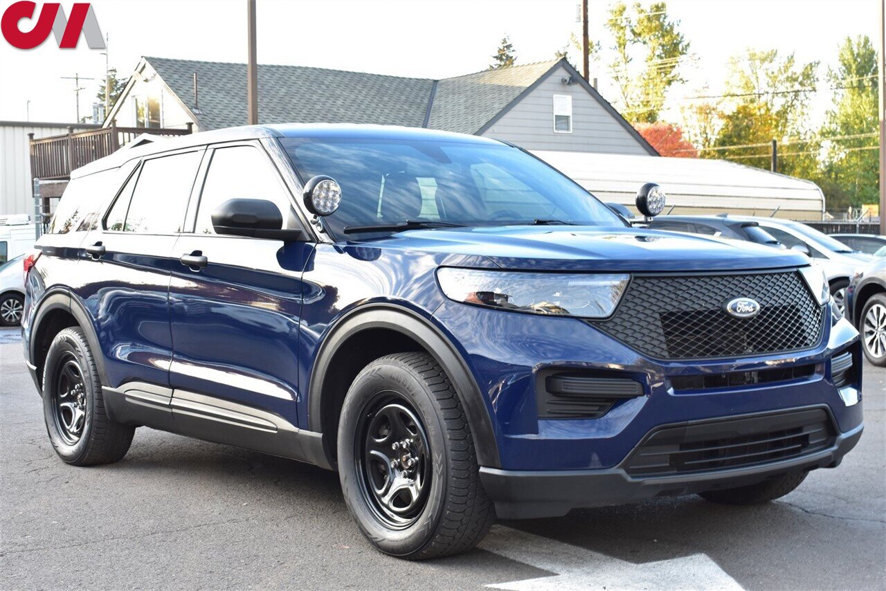 2020 Ford Explorer Hybrid Police Interceptor Utility  AWD Police Interceptor Utility 4dr SUV  Backup Cam! Both Sided Spotlight! Hitch Insert F/Towing! Bluetooth! Snow & Sand Mode! - Photo 1 - Portland, OR 97266