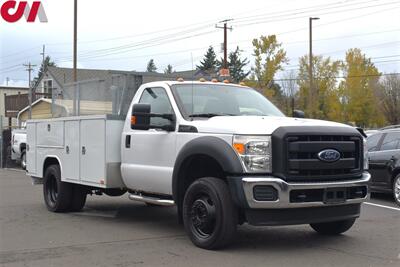 2016 Ford Commercial F-550 Super Duty Utility  4WD Reg Cab WB CA XL**BY APPOINTMENT ONLY** Tow Pkg w/Tow Hooks & Hitch! Bluetooth/USB/Aux in! Gear Select! Cruise Control! All Weather Floor Mats! Utility Bed w/Multiple Lockable Compartments! - Photo 1 - Portland, OR 97266