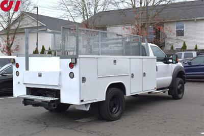2016 Ford Commercial F-550 Super Duty Utility  4WD Reg Cab WB CA XL**BY APPOINTMENT ONLY** Tow Pkg w/Tow Hooks & Hitch! Bluetooth/USB/Aux in! Gear Select! Cruise Control! All Weather Floor Mats! Utility Bed w/Multiple Lockable Compartments! - Photo 5 - Portland, OR 97266