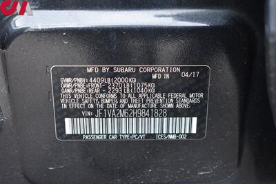 2017 Subaru WRX STI  AWD 4dr Sedan 6 Speed Manual! SI-Drive! DCCD Differential! Touch-Screen w/Back Up Camera! Bluetooth! Heated Seats! - Photo 27 - Portland, OR 97266