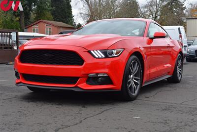 2015 Ford Mustang EcoBoost Premium  2dr Fastback Heated & Cooled Leather Seats! Bluetooth! Backup Camera! Different Drive & Steering Modes! - Photo 8 - Portland, OR 97266