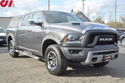 2017 RAM 1500 Rebel  4x4 Rebel 4dr Crew Cab 5.5ft Bed Heated Leather Seats & Steering Wheel! Backup Camera! Park Sense! Bluetooth! Tow PKG! Canopy! - Photo 1 - Portland, OR 97266