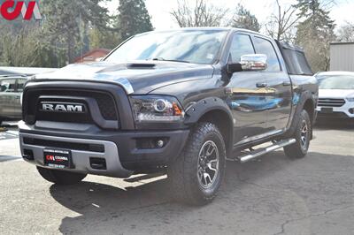 2017 RAM 1500 Rebel  4x4 Rebel 4dr Crew Cab 5.5ft Bed Heated Leather Seats & Steering Wheel! Backup Camera! Park Sense! Bluetooth! Tow PKG! Canopy! - Photo 8 - Portland, OR 97266