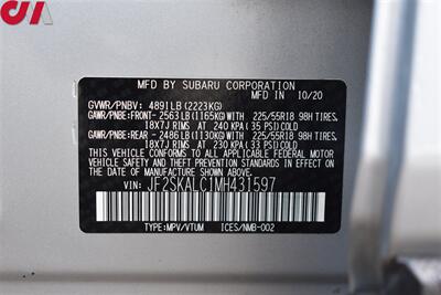 2021 Subaru Forester Sport AWD 4dr Crossover! X-Mode! SI-Drive! EyeSight Assist Tech! Blind Spot Monitor! Back Up Camera! Apple CarPlay! Android Auto! Sunroof! Heated Seats! - Photo 35 - Portland, OR 97266