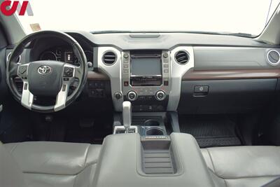 2018 Toyota Tundra Limited  4X4 4dr Double Cab Pickup SB (5.7L V8) Back Up Camera! Navigation! Lane Assist! 4L/4H/2WD! Tow Pkg! Bluetooth! Heated Leather Seats! All Weather Mats! - Photo 12 - Portland, OR 97266