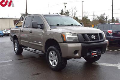 2008 Nissan Titan SE  4x4 4dr Crew Cab 5.6ft Bed Parking Assist! Tow Hitch! All Weather Floor Mats! Spacious Cabin! - Photo 1 - Portland, OR 97266