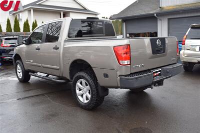2008 Nissan Titan SE  4x4 4dr Crew Cab 5.6ft Bed Parking Assist! Tow Hitch! All Weather Floor Mats! Spacious Cabin! - Photo 2 - Portland, OR 97266