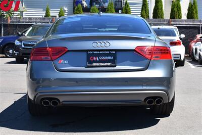 2016 Audi S5 3.0T quattro Premium  AWD 2dr Coupe Supercharged TFSI Engine! 7 Speed Automatic Transmission! Leather Heated Seats! Audi Connect! Bluetooth! Navigation! - Photo 4 - Portland, OR 97266