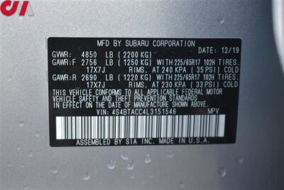 2020 Subaru Outback Premium  AWD 4dr Crossover!***APPOINTMENT ONLY*** X-Mode! EyeSight Assist Tech! Back Up Camera! Apple CarPlay! Android Auto! Heated Seats! Roof Rails! All Weather Floor Mats! - Photo 29 - Portland, OR 97266