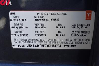 2019 Tesla Model X Long Range AWD 4dr SUV! 3rd-Row Seats! Full 360 Cameras! Bluetooth! GPS Nav! Full Heated Leather Seats! Panoramic Windshield! Full Self Driving! - Photo 43 - Portland, OR 97266