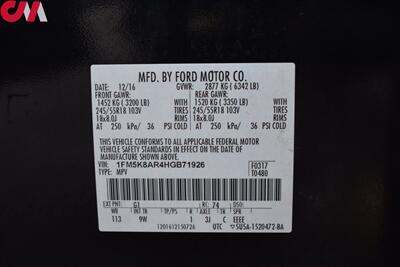 2017 Ford Explorer Police Interceptor Utility  AWD 4dr SUV! Certified Calibration! Back Up Camera! Blind Spot Monitor! Cross Traffic Alert! Traction Control! Cruise Control! Bluetooth w/Voice Activation! ! - Photo 33 - Portland, OR 97266