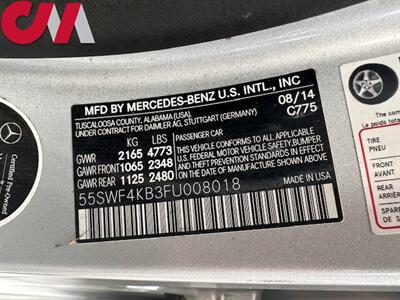 2015 Mercedes-Benz C 300 4MATIC  AWD 4dr Sedan! GPS Navigation! Bluetooth! Eco/Sport/Comfort Mode! Rear View Camera! Parking Assist! Front Heated Leather Seats! Pano-Sunroof! Burmester Sound System! - Photo 33 - Portland, OR 97266