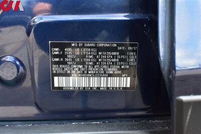 2018 Subaru Outback 2.5i Limited  AWD 4dr Wagon Eyesight Driver Assist Technology! X-Mode! SI-Drive! Back Up Cam! Navi! Apple CarPlay! Android Auto! Heated Leather Seats! Sunroof! - Photo 32 - Portland, OR 97266