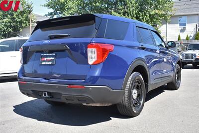 2022 Ford Explorer Police Interceptor  ProGuard Window Bars! Bolted Down Rear Door Handles! Backup Cam! Drivers Side Spotlight! - Photo 5 - Portland, OR 97266