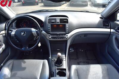 2004 Acura TSX w/Navi  4dr Sedan 6 Speed Manual! Bluetooth w/Voice Activation! Heated Leather Seats! Sunroof! All Weather Floor Mats! Timing Chain Replaced at 154k by Ron Tonkin Acura - Photo 12 - Portland, OR 97266