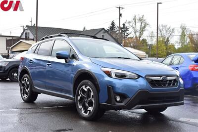 2021 Subaru Crosstrek Limited  AWD 4dr Crossover Eyesight Driver Assist Tech! X-Mode! SI-Drive! Apple CarPlay! Android Auto! Back Up Camera! Navigation! Heated Leather Seats! Sunroof! Roof Rack! - Photo 1 - Portland, OR 97266