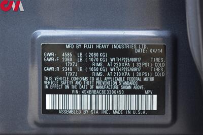 2014 Subaru Outback 2.5i AWD 4dr Wagon CVT! CD/AUX & Bluetooth w/Voice Activation! Trunk Cargo Cover! Traction Control! Cruise Control! All Weather Floor Mats! Roof-Rack! - Photo 29 - Portland, OR 97266